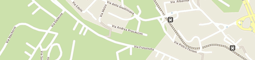 Mappa della impresa flli montefoschi di montefoschi ignazio e c a ROMA