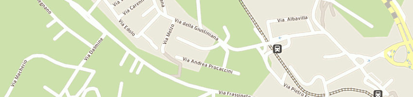 Mappa della impresa iacona salvatore a ROMA