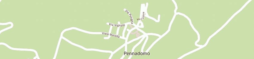 Mappa della impresa municipio di pennadomo a PENNADOMO