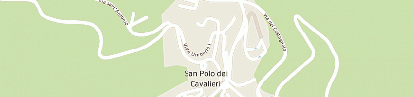 Mappa della impresa lattanzi pietro a SAN POLO DEI CAVALIERI