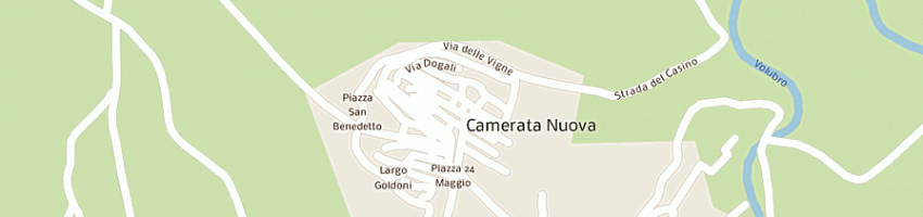 Mappa della impresa fulgenzi giulio a CAMERATA NUOVA