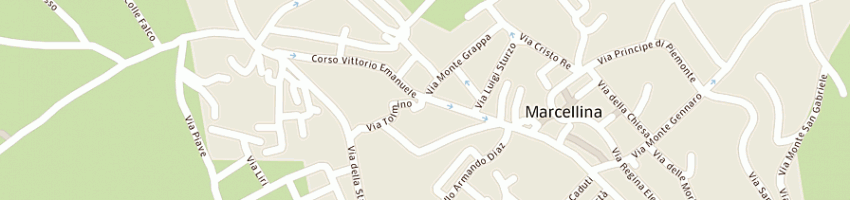 Mappa della impresa centro sociale anziani di marcellina a MARCELLINA