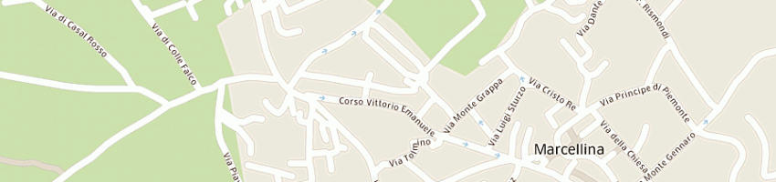 Mappa della impresa carabinieri a MARCELLINA