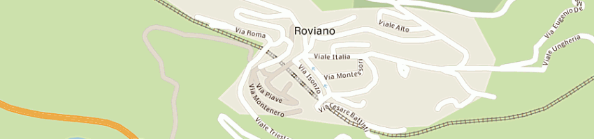 Mappa della impresa comune di roviano a ROVIANO