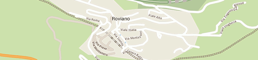 Mappa della impresa poste italiane spa a ROVIANO