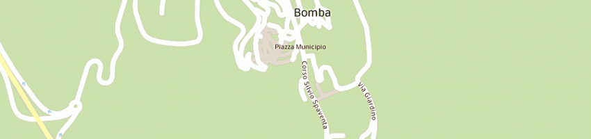 Mappa della impresa casa albergo per anziani b spaventa a BOMBA