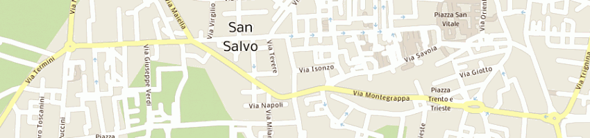 Mappa della impresa panificio vittorio a SAN SALVO