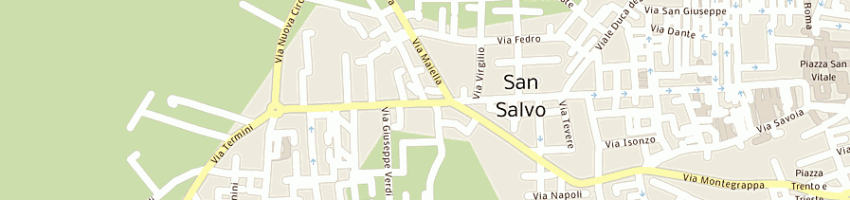 Mappa della impresa giocas srl unipersonale a SAN SALVO