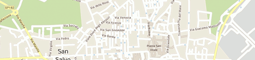 Mappa della impresa artese renato a SAN SALVO