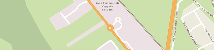 Mappa della impresa napoleone ristorante new srl a AVEZZANO