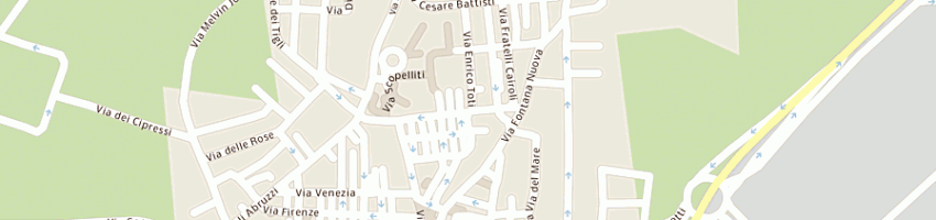 Mappa della impresa pizzeria lo sfizio di paganelli a SAN SALVO