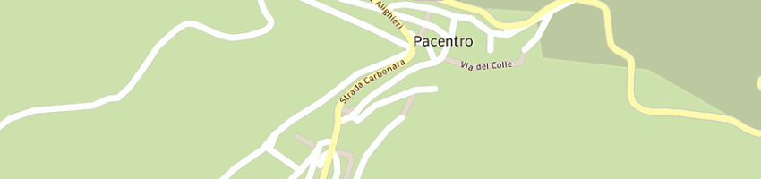 Mappa della impresa battaglini rinaldo a PACENTRO