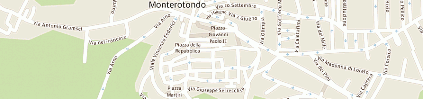 Mappa della impresa universita'popolare eretina a MONTEROTONDO