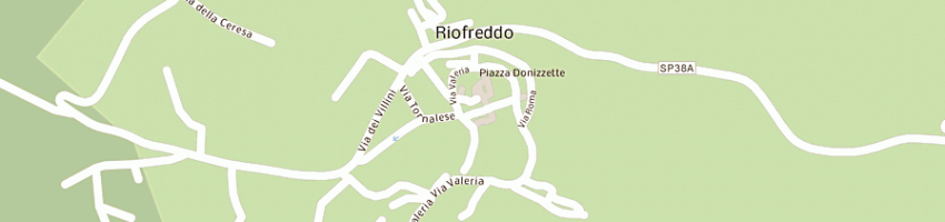 Mappa della impresa comune di riofreddo a RIOFREDDO
