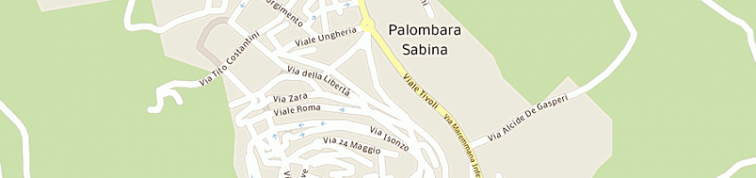 Mappa della impresa officina lavorazione metalli di brai massimo a PALOMBARA SABINA