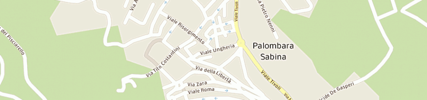 Mappa della impresa mercuri giuseppe a PALOMBARA SABINA