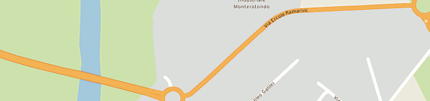 Mappa della impresa enitecnologie spa a MONTEROTONDO
