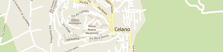 Mappa della impresa banca del fucino spa a CELANO