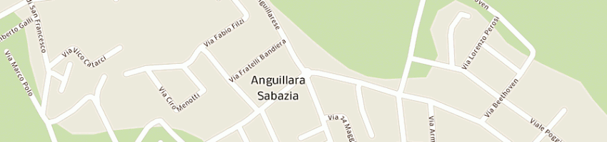 Mappa della impresa calcestruzzi flli antonini srl a ANGUILLARA SABAZIA