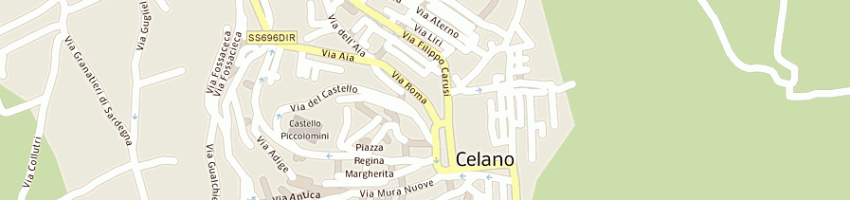 Mappa della impresa poste italiane spa a CELANO