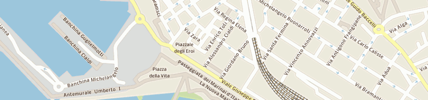 Mappa della impresa fiorentini luca a CIVITAVECCHIA