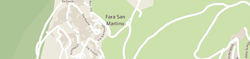 Mappa della impresa hotel il camerlengo a FARA SAN MARTINO