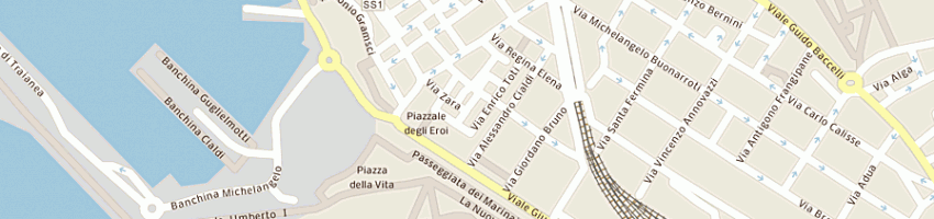 Mappa della impresa pizzeria sipa di ughetti paolo e c snc a CIVITAVECCHIA