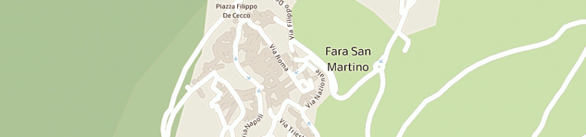 Mappa della impresa travaglini livio a FARA SAN MARTINO