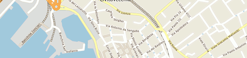 Mappa della impresa di biagio domenico a CIVITAVECCHIA