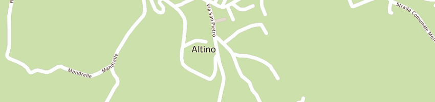 Mappa della impresa braccia sebastiano a ALTINO