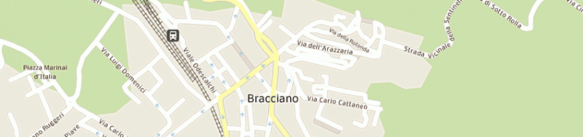 Mappa della impresa vigna rosella a BRACCIANO