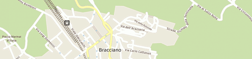 Mappa della impresa making and managing srl a BRACCIANO