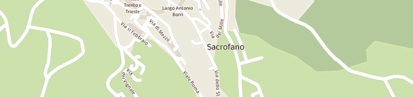 Mappa della impresa ottica mp di romano giuseppe a SACROFANO