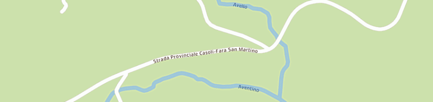 Mappa della impresa pietropaolo gino a CASOLI