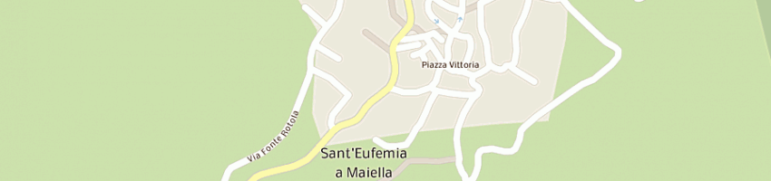 Mappa della impresa albergo parco della maiella a SANT EUFEMIA A MAIELLA