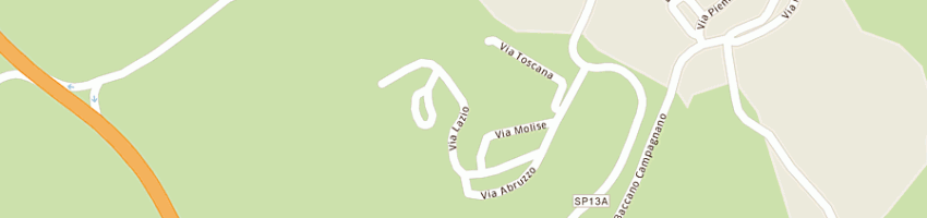 Mappa della impresa giodispa srl a CAMPAGNANO DI ROMA