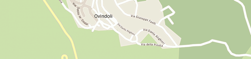 Mappa della impresa hotel mille pini a OVINDOLI