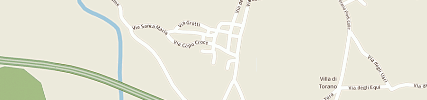 Mappa della impresa bar znzibar di d'ignazio michele a BORGOROSE