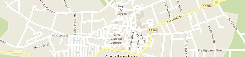 Mappa della impresa sell out a CASALBORDINO