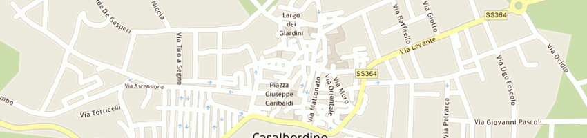 Mappa della impresa micoli elio a CASALBORDINO