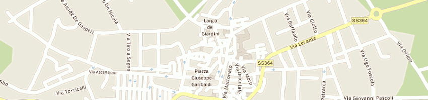 Mappa della impresa sallese giuseppe a CASALBORDINO