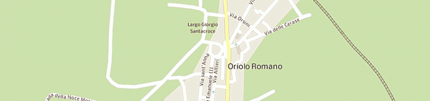 Mappa della impresa il bagatto srl a ORIOLO ROMANO