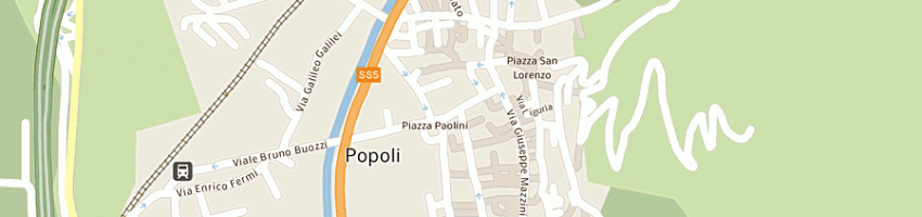 Mappa della impresa ristorante lombardi a POPOLI