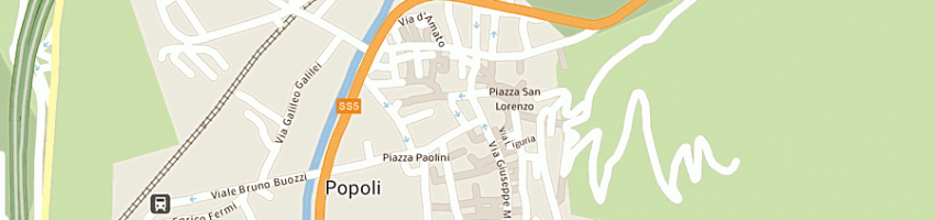 Mappa della impresa di virgilio enrico a POPOLI