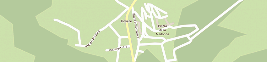 Mappa della impresa alba sporting hotel green rovere a ROCCA DI MEZZO