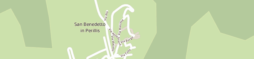 Mappa della impresa municipio a SAN BENEDETTO IN PERILLIS