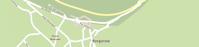 Mappa della impresa cotral spa a BORGOROSE
