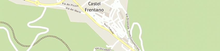 Mappa della impresa fraternitas cooperativa sociale a rl a CASTEL FRENTANO
