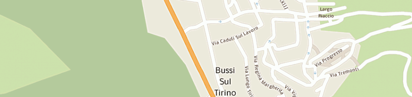 Mappa della impresa di carlo sergio a BUSSI SUL TIRINO