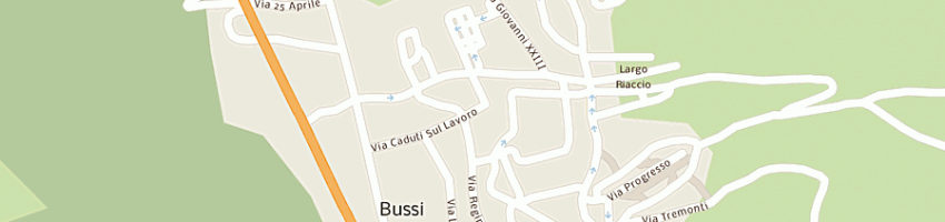 Mappa della impresa comune di bussi a BUSSI SUL TIRINO